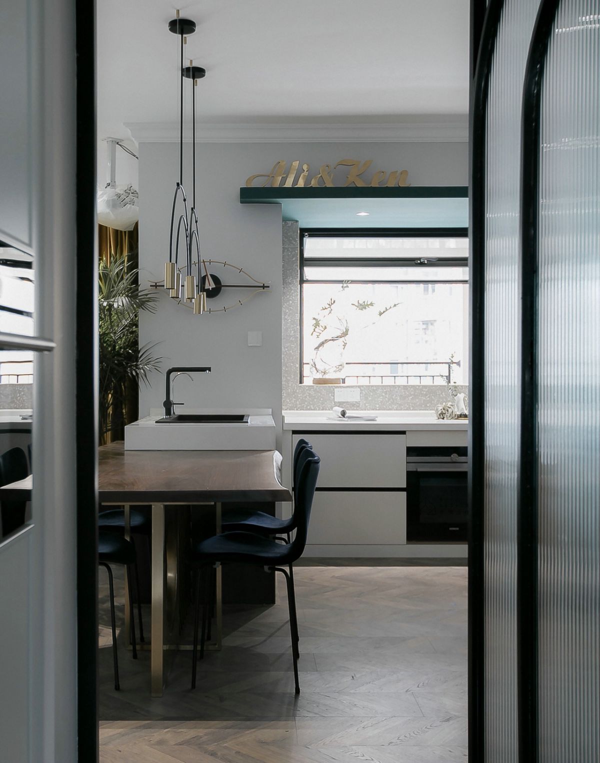 北京裝修案例輕奢實拍150平米